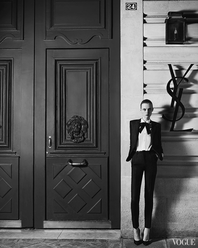 Saint Laurent возвращается в кутюр Saint Laurent возвращается в кутюр