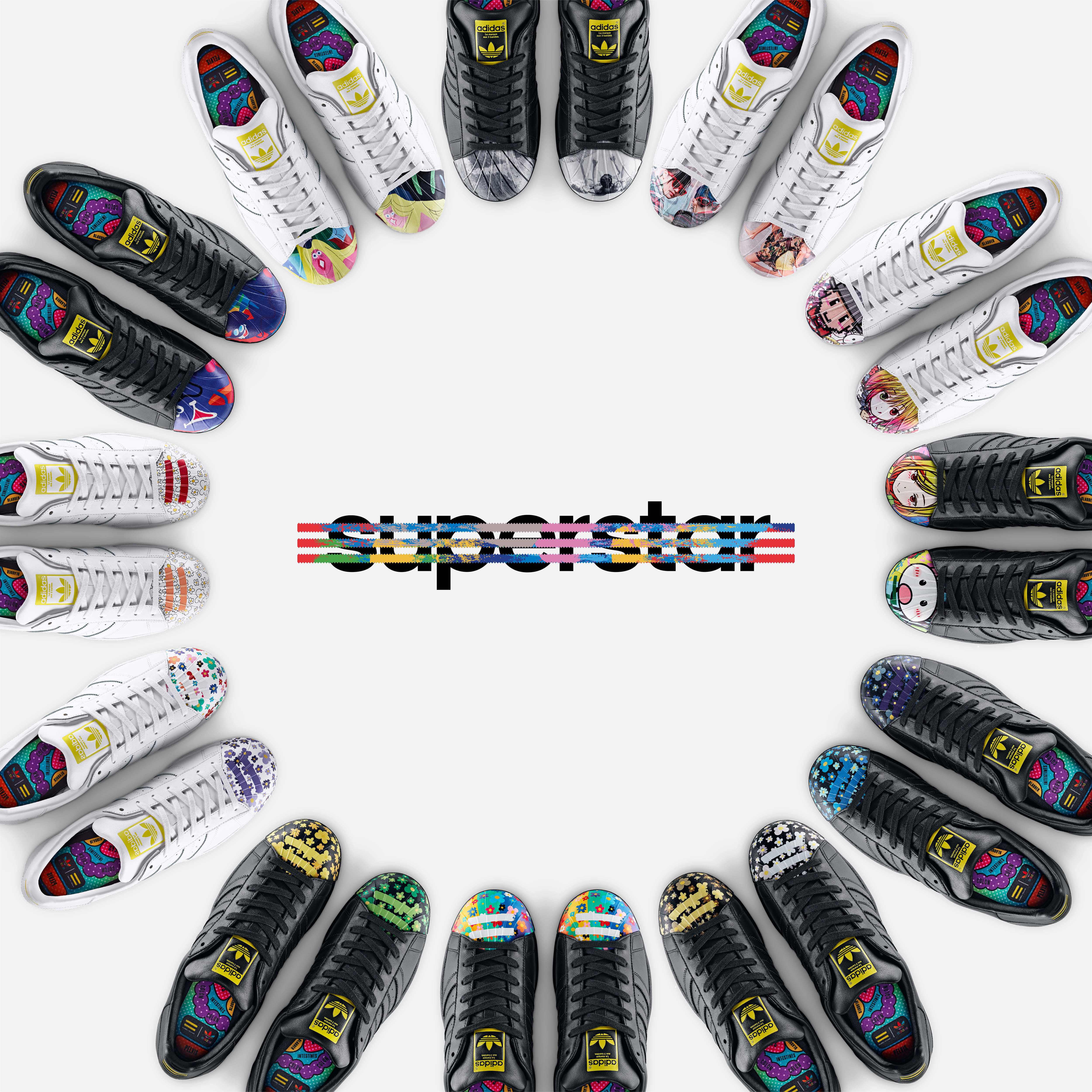 Коллекция Supershell Artwork - adidas Originals совместно с Фарреллом Уильямсом Коллекция Supershell Artwork - adidas Originals совместно с Фарреллом Уильямсом