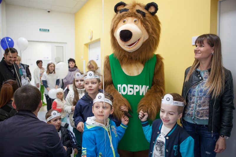В Киеве открылось первое в Украине и самое функциональное детское отделение лечебно-диагностического центра «Добробут»