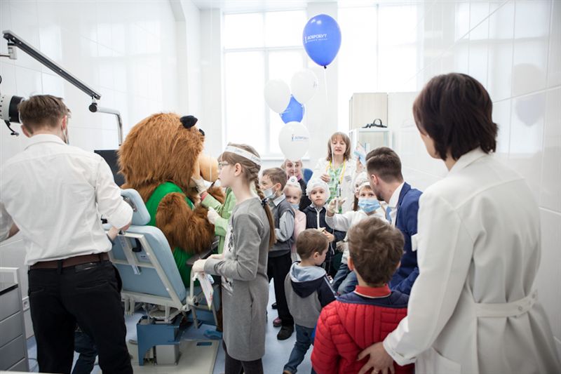В Киеве открылось первое в Украине и самое функциональное детское отделение лечебно-диагностического центра «Добробут»