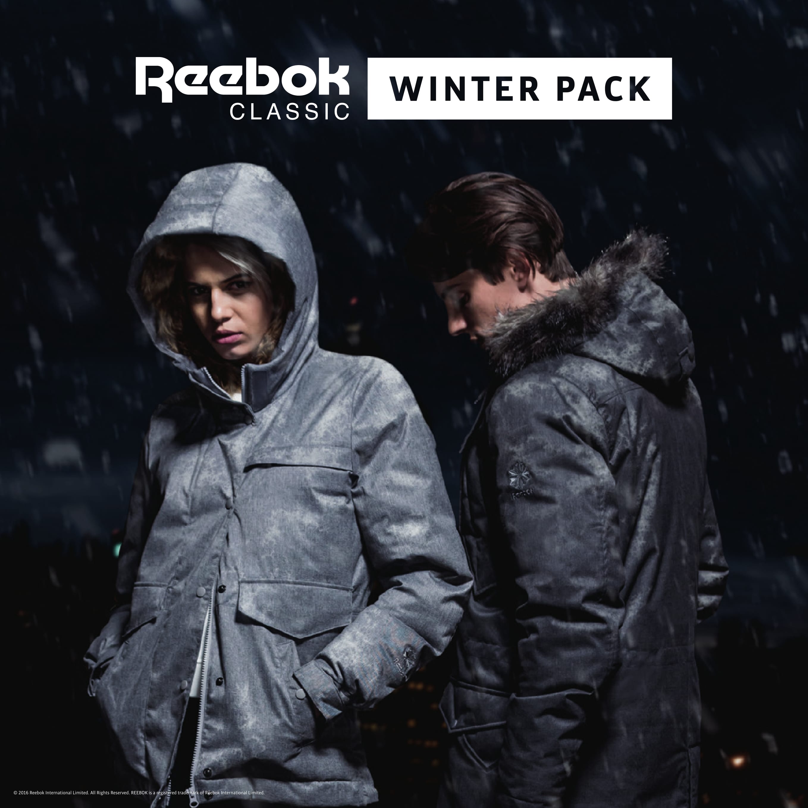 имняя коллекция одежды и обуви от Reebok