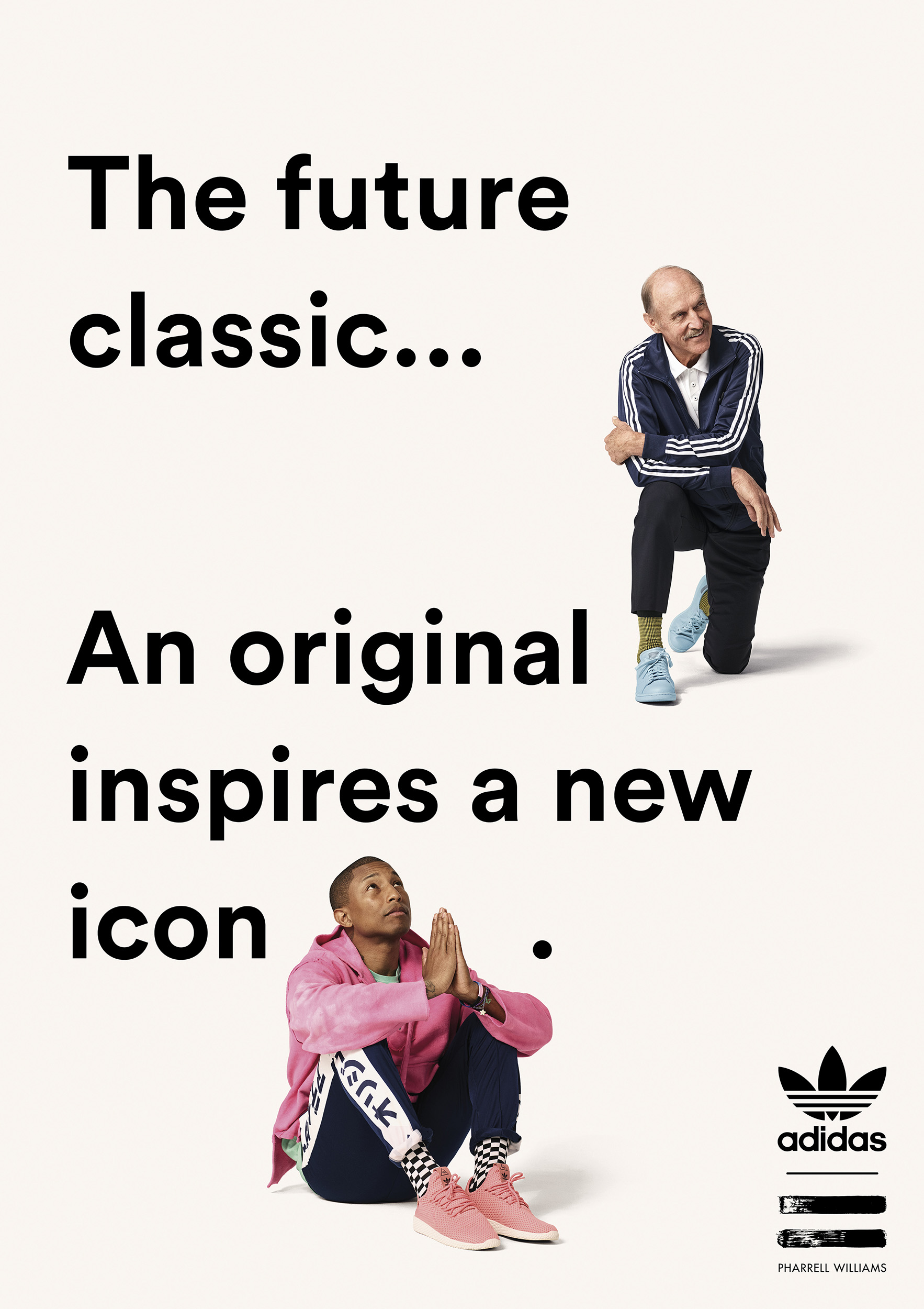 adidas Originals = PHARRELL WILLIAMS - Вдохновленные Original, переосмысленные Фарреллом