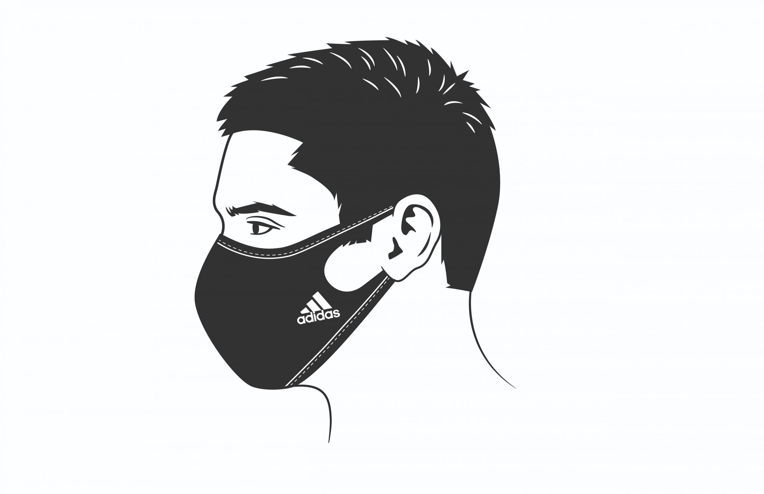 ADIDAS ПРЕДСТАВЛЯЕТ ЗАЩИТНЫЕ МАСКИ ДЛЯ ЛИЦА маска для лица Adidas мужская