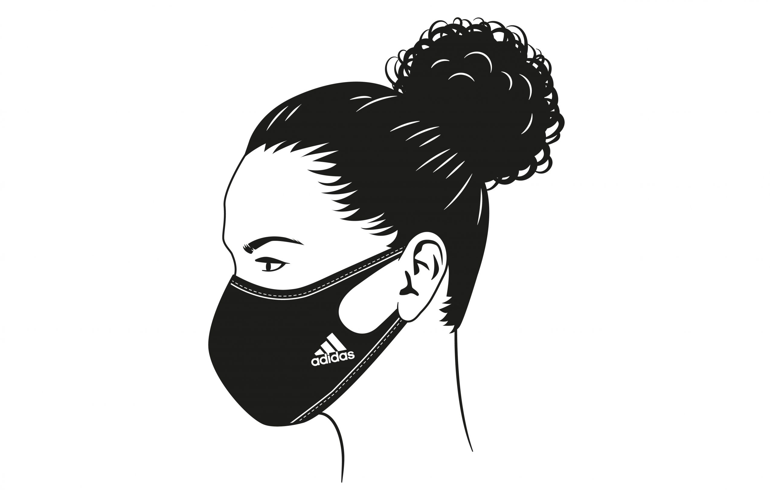 ADIDAS ПРЕДСТАВЛЯЕТ ЗАЩИТНЫЕ МАСКИ ДЛЯ ЛИЦА защитная маска для лица Adidas